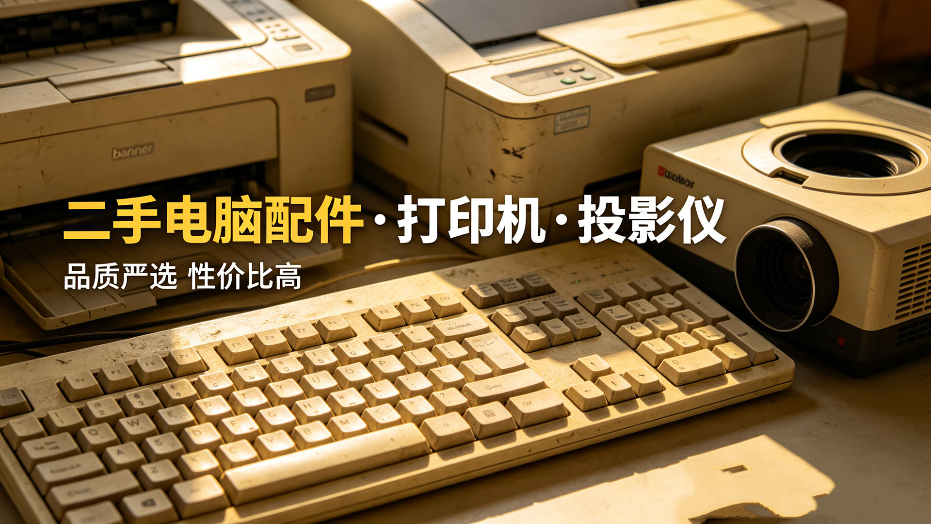 办公设备banner